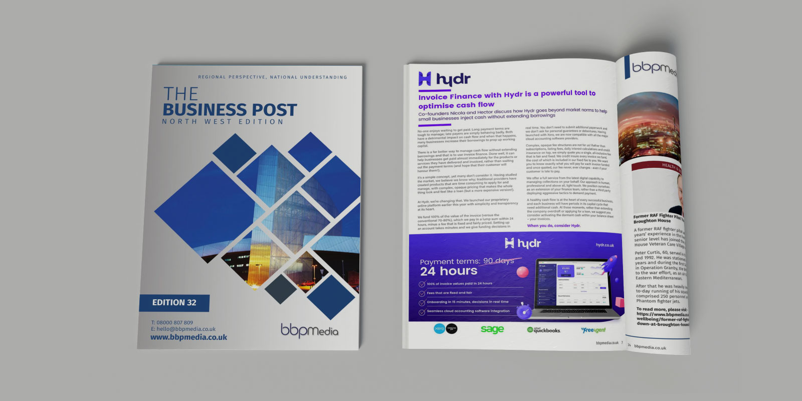 Hydr - Invoice Finance Provider - Featured in BBP Media North West Article
