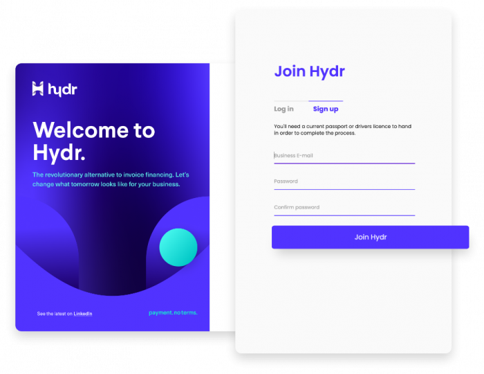 Apply Online - Simple Steps with Hydr